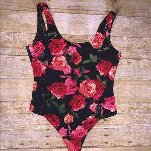 Floral bodysuit